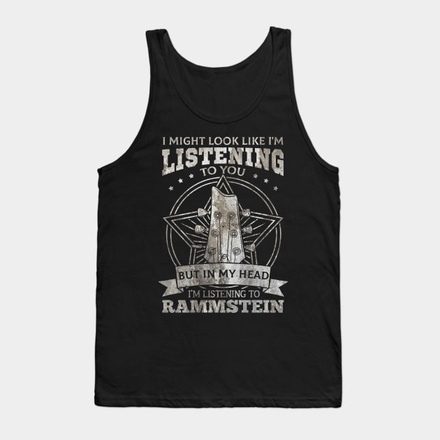 Rammstein Tank Top by Astraxxx